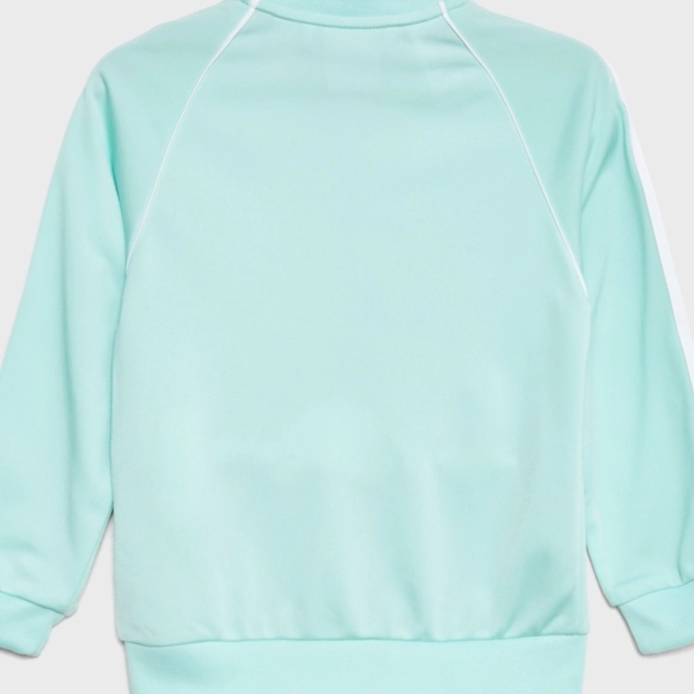 Adidas Teal Sea foam Blue Ice Mint Jumpsuit size 3-4T - Picture 2 of 9